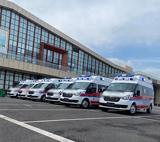 阿合奇县服务车队展示