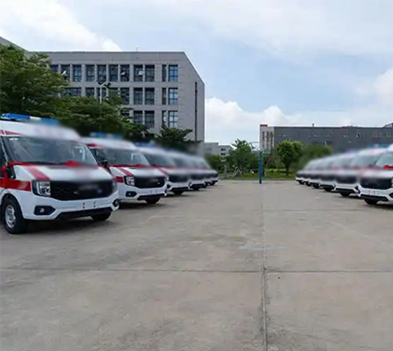 阿合奇县服务车队展示